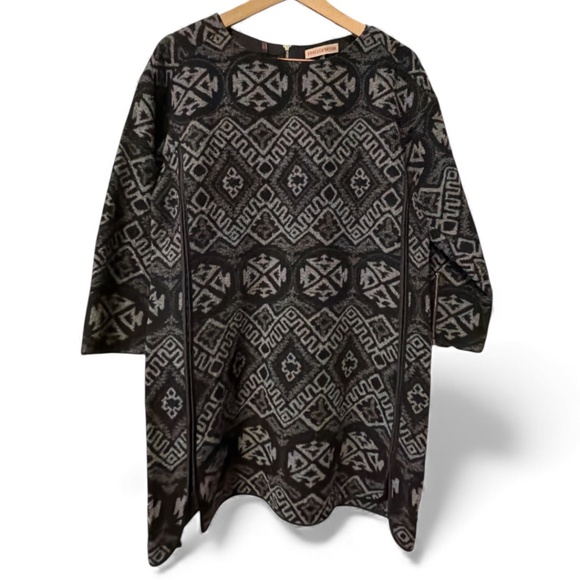 Rebecca Taylor Runway Tunic Aztec Size 8 - Picture 2 of 4